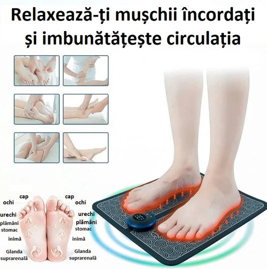 Aparat de Masaj Electrostimulare cu tehnologie EMS