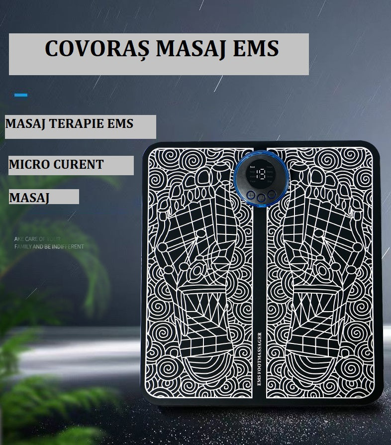Aparat de Masaj Electrostimulare cu tehnologie EMS
