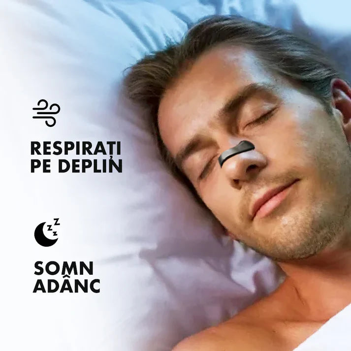 Respix™ Banda Nazala Anti-Sforăit Magnetică și Respirație Ușoară