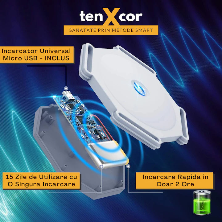 Corector de Postura cu Senzor de Vibrație